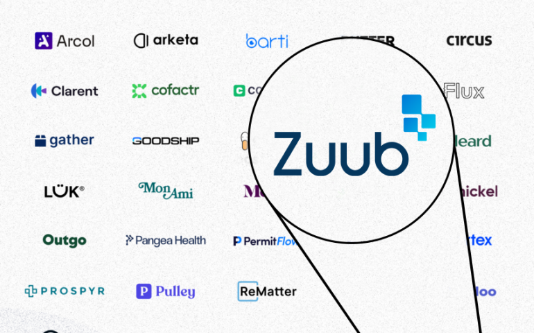 Zuub in the 2023 vertical saas 50